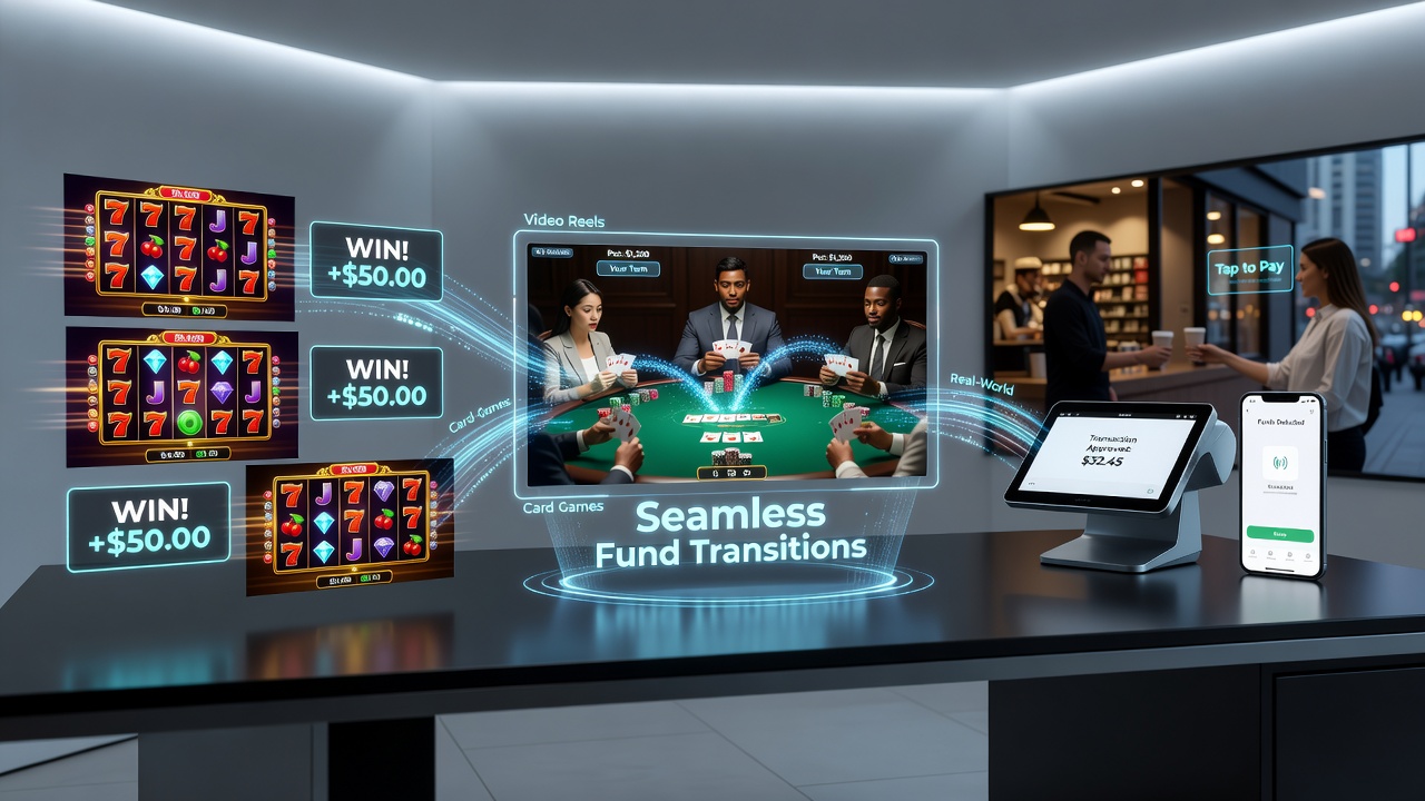 Live dealer interactions linked through instant mobile payments