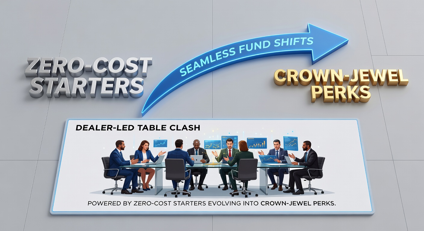 Dynamic split-screen of live blackjack table, spinning slot reels, and mobile VIP dashboard with seamless payment icons
